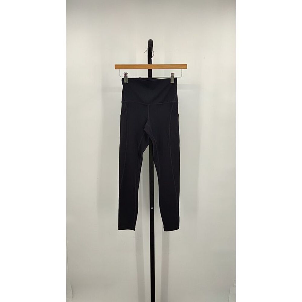 Quince Women Ultra-Form High-Rise Pocket Legging Black Leggings